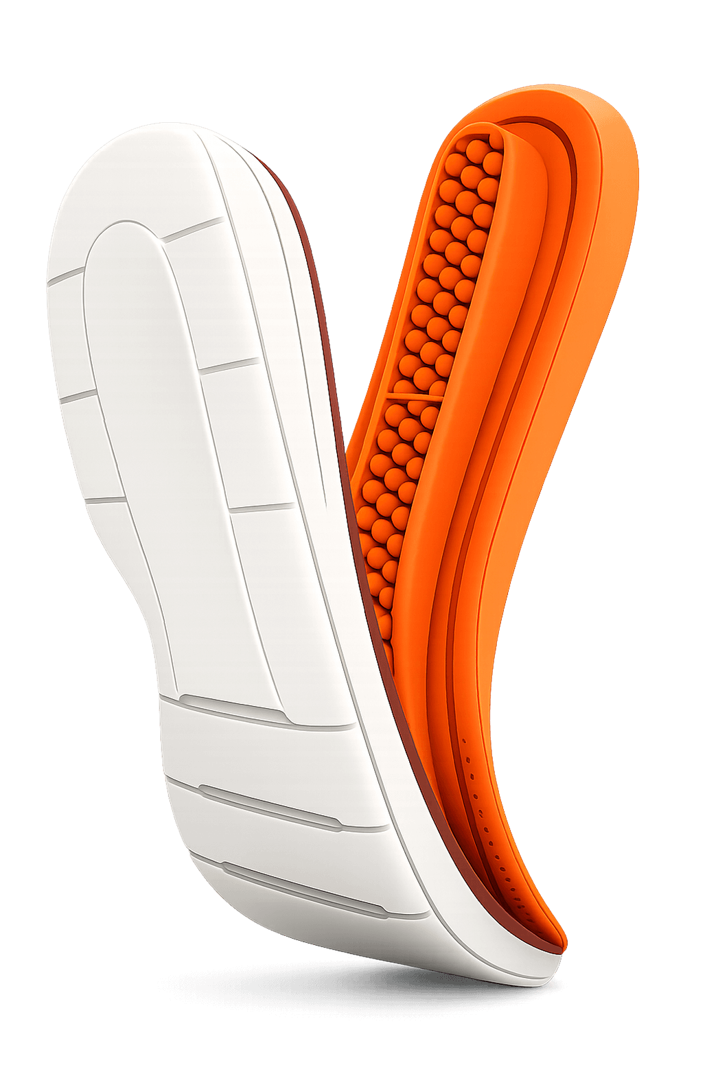 Multiplay open footwear with built-in arch support